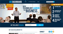 Desktop Screenshot of ciodashboard.com